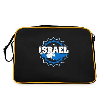 Origine Israël Moyen-Orient Voyage israélien - Sac Retro - noir/or - Dos