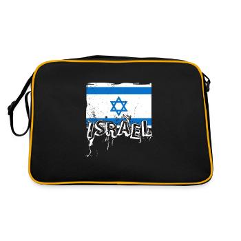 Israel Jerusalem National colors Judaism - Retro Bag - black/gold - Back