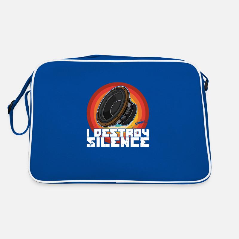 Subwoofer Analog Sound Tontechniker Spruch Retro Tasche