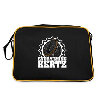 Media Technician Music Sound Subwoofer - Retro Bag - black/gold - Back