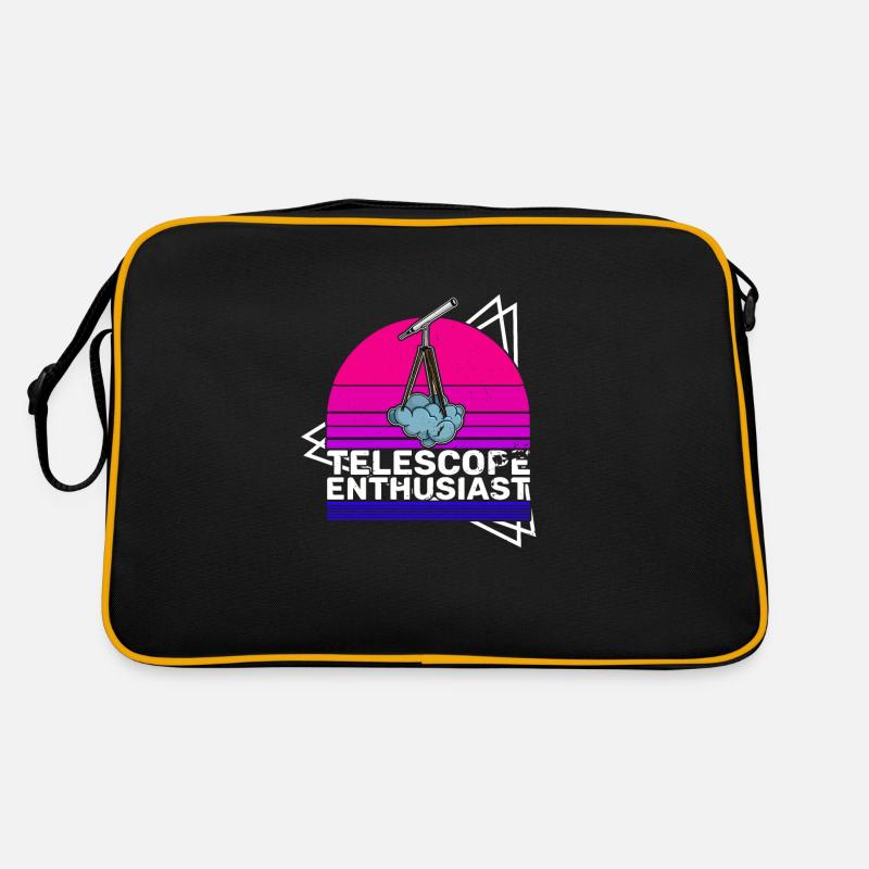 Astronomy Science Telescope Hobby Stars Retro Bag