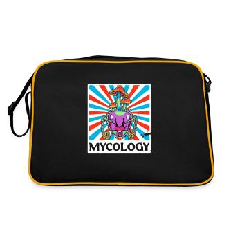 Champignons Mycologie Mycologie Zombie Ant Uni - Sac Retro - noir/or - Dos
