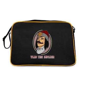 Transylvania Vlad Tepes Romania Impaler - Retro Bag - black/gold - Back