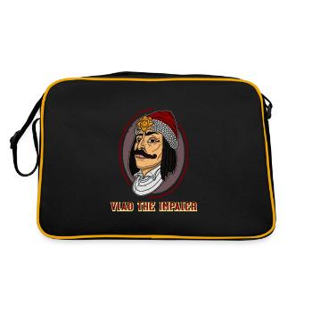 Transylvania Vlad Tepes Romania Impaler - Retro Bag - black/gold - Back