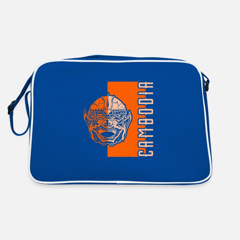 Visite du drapeau national khmer du Cambodge Sac Retro