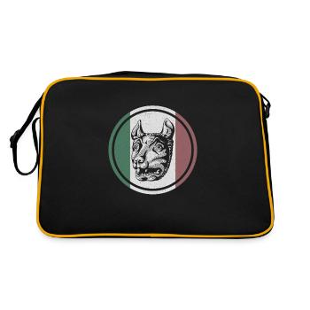 Histoire romaine Loup Rome Italie Antiquités - Sac Retro - noir/or - Dos