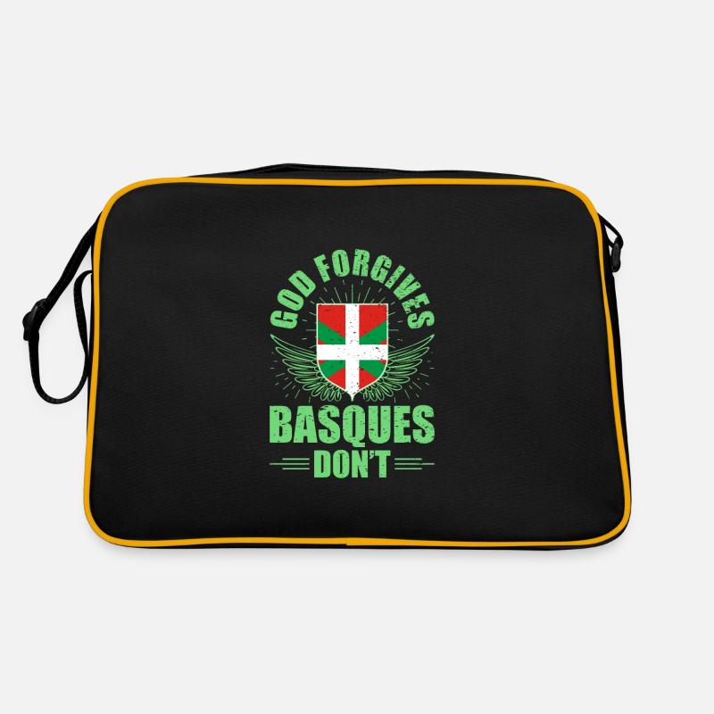 Euzkadi Sprache Euskal Herria Basken Spanien Retro Tasche