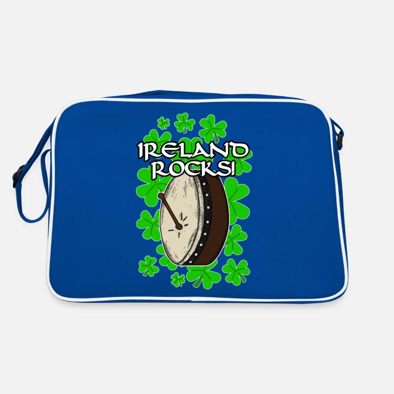 Irlande Rocks Bodhran Irish St Patrick’s Day Sac Retro