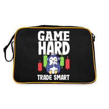 Crypto-monnaie Récompenses Gaming Blockchain Gamer - Sac Retro - noir/or - Dos