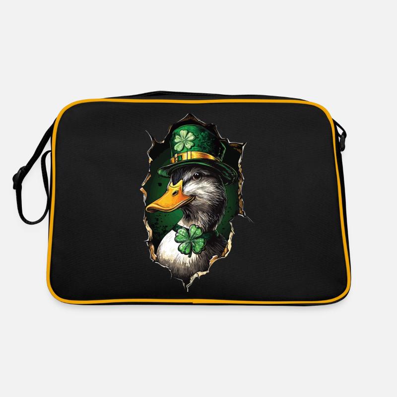 St. Patrick's Ente Retro Tasche