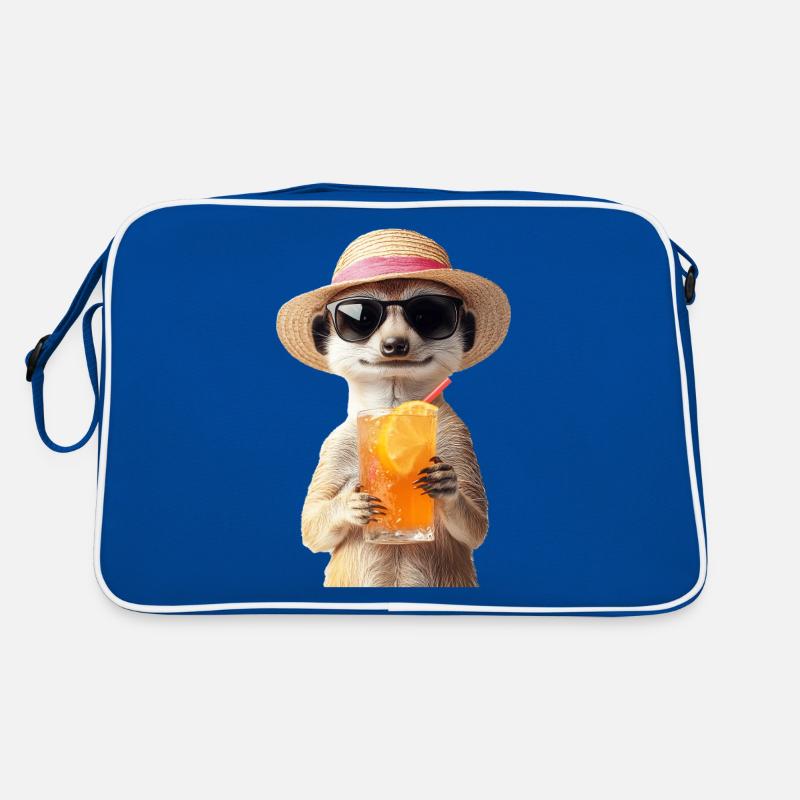 Erdmännchen Retro Tasche