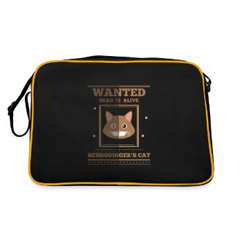 Schroedinger’s Cat I Funny Dead and Alive - Sac Retro - noir/or - Dos