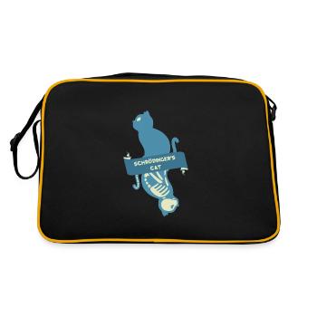 Schroedinger’s Cat I Funny Dead or Alive - Sac Retro - noir/or - Dos