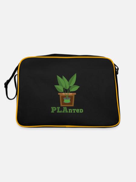 Impression 3D PLAnted Drôle filament d’impression 3D - Sac Retro - noir/or - Dos