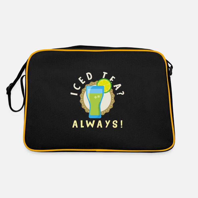 Iced Tea? Always! Eistee - immer Retro Tasche