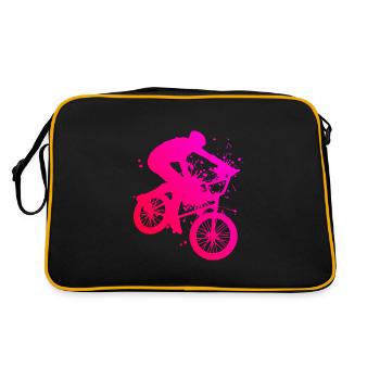 Vélo bmx bmx jeune bmx vélo vélo - Sac Retro - noir/or - Dos