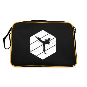 Kickboxer Kickboxing Women Kickboxing Kickboxing - Retro Bag - black/gold - Back