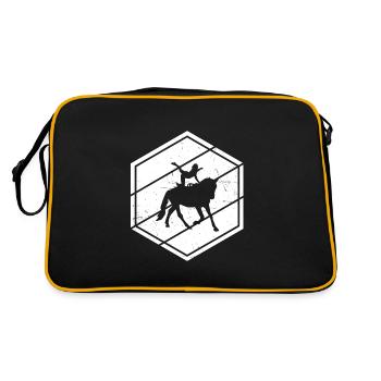 Equestrian Gymnastics Women's Body Control - Retro Bag - black/gold - Back