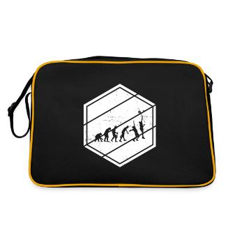 Paddle Tennis Paddle Racket Paddle Men - Retro Bag - black/gold - Back