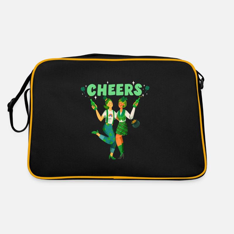 cheers. Happy St Patrick's Day! Retro Bag