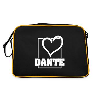 Mme Dante - Sac Retro - noir/or - Dos