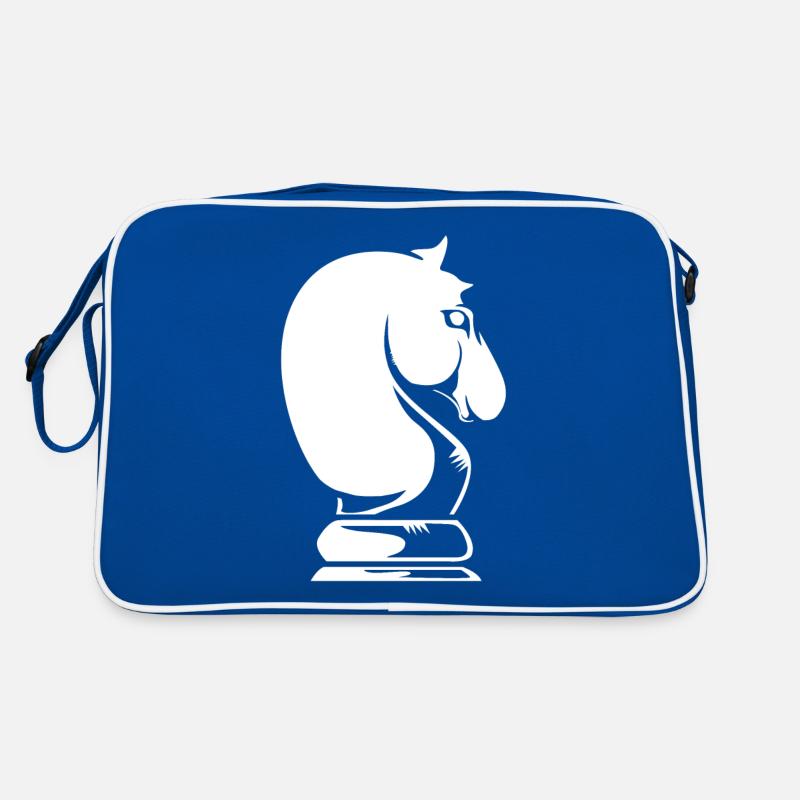 Échecs échecs cavaliers Sac Retro