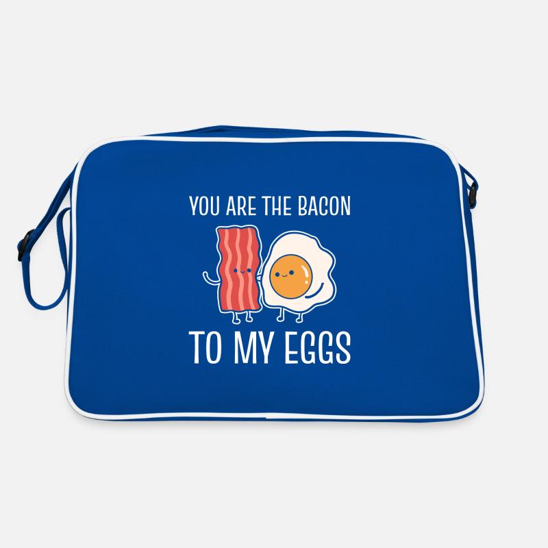 Bacon to eggs Bacon and egg lovers poison Retro Bag