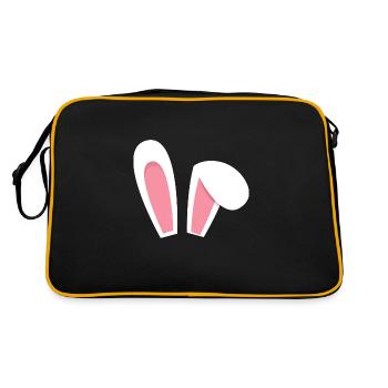EASTERBUNNY EASTER EARS EARS - Retro Bag - black/gold - Back