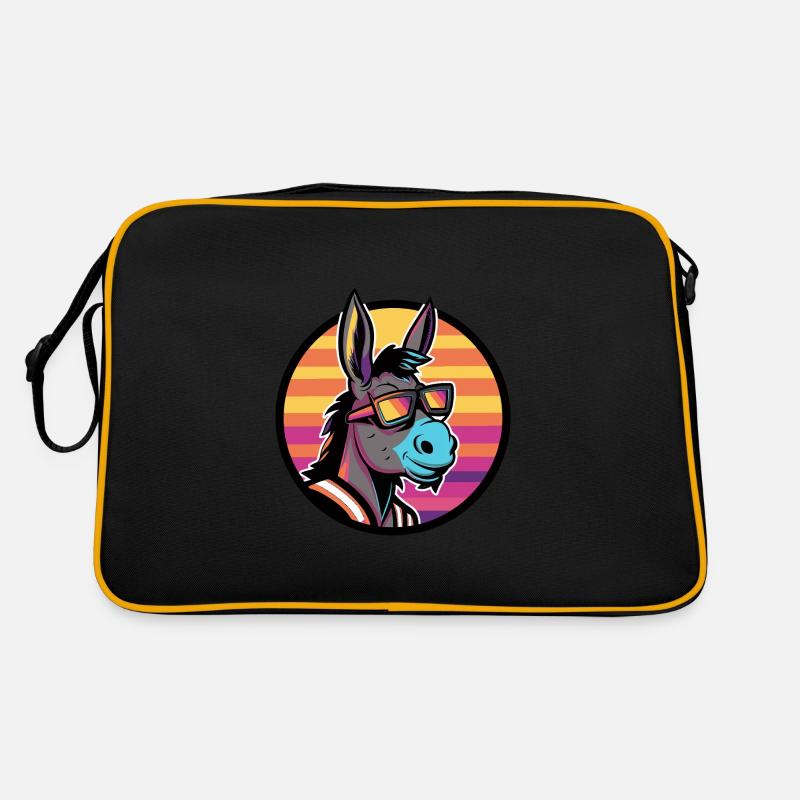 Esel Cool Comic Retro Tasche