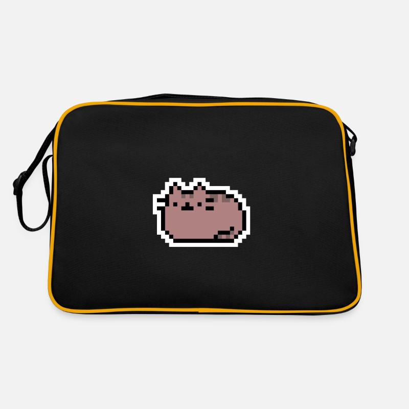 Kitten - Cat - CAT - Pixel - Pixelart Retro Bag