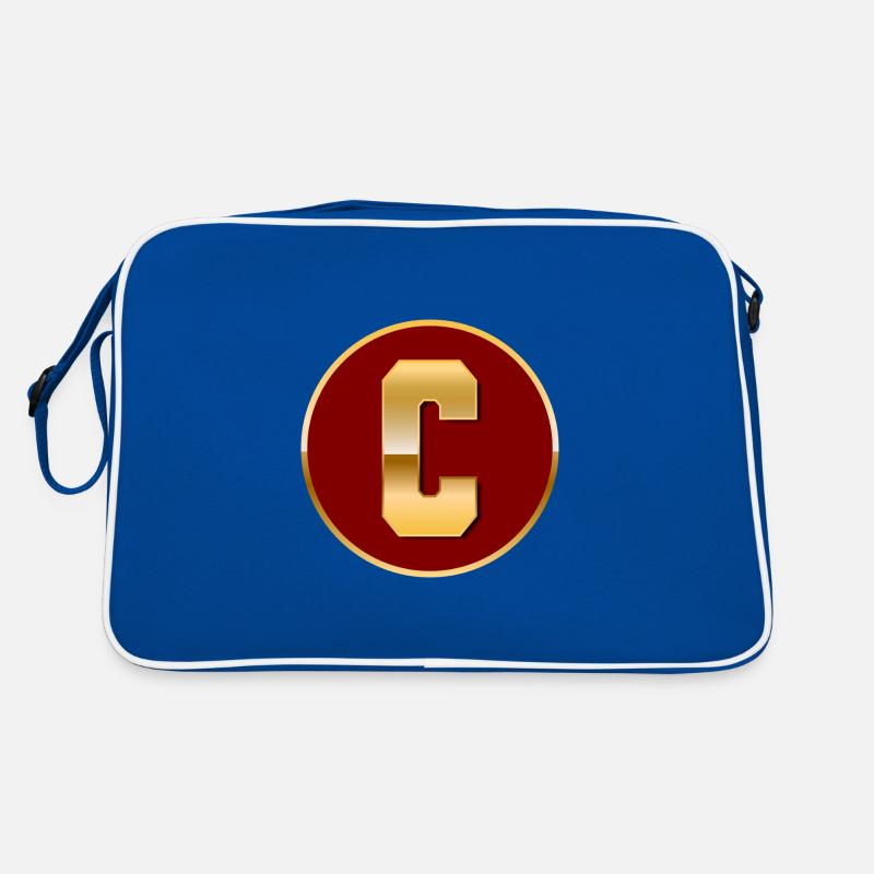 Buchstabe C Retro Tasche