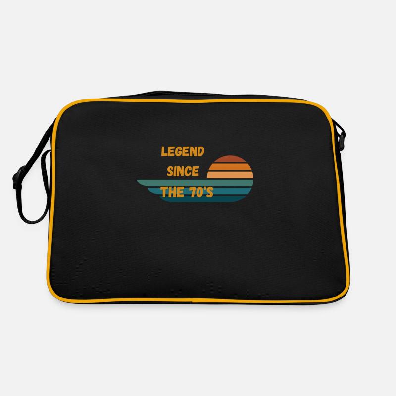 70's Baby - Retro Bag - black/gold