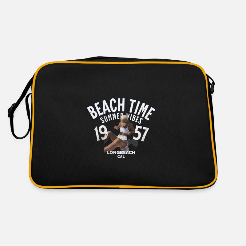 Strandzeit LongBeach Retro Tasche