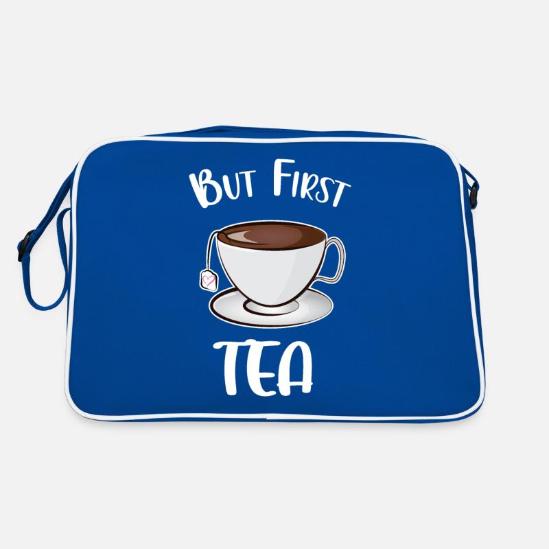 Aber der erste Tee Retro Tasche