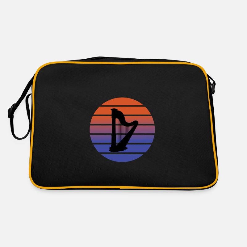 Harfe Retro Tasche