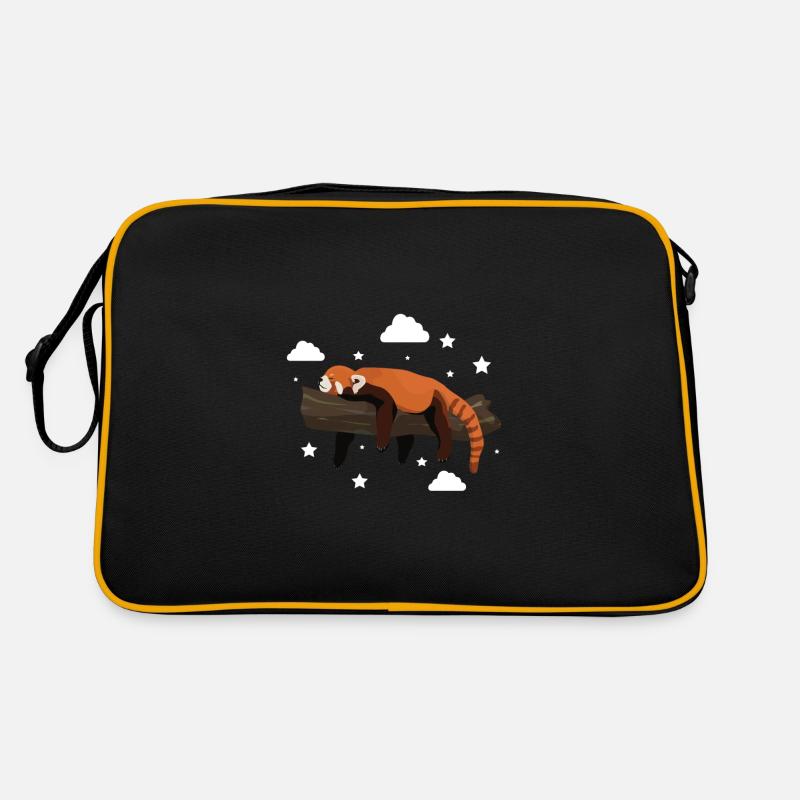 Panda rouge Sac Retro