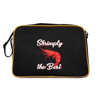 Shrimp - Sac Retro - noir/or - Dos