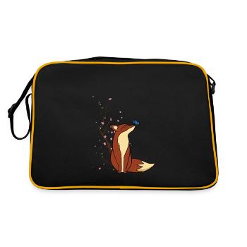Renard - Sac Retro - noir/or - Dos