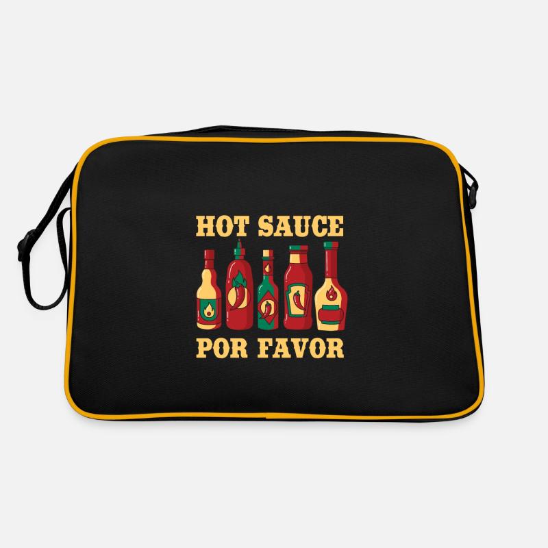 Scharfe Sosse Retro Tasche