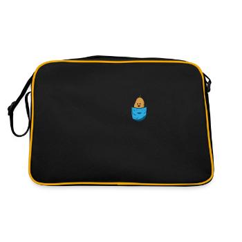 Potato - Retro Bag - black/gold - Back