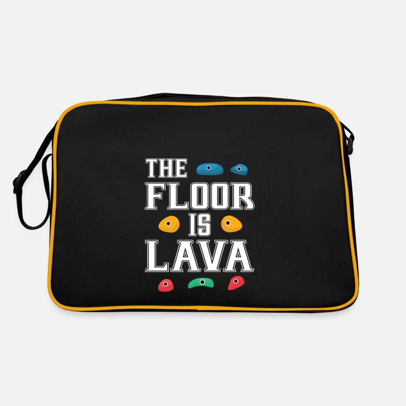 Klettern Geschenk Kletterwand Retro Tasche
