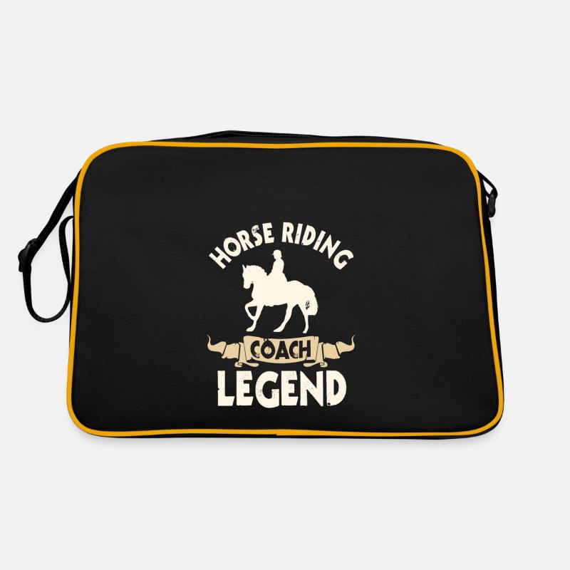 Légende de l’instructeur d’équitation Sac Retro