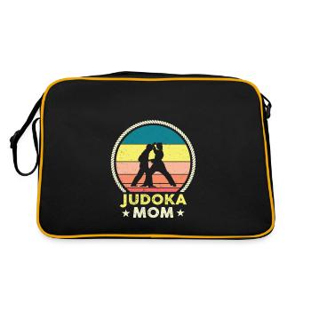 Maman Judoka - Sac Retro - noir/or - Dos
