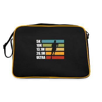 Ultra Running - Sac Retro - noir/or - Dos