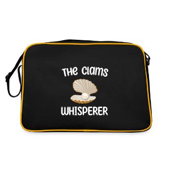 Chuchoteur de coquillages - Sac Retro - noir/or - Dos