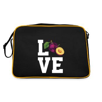 Chères prunes - Sac Retro - noir/or - Dos