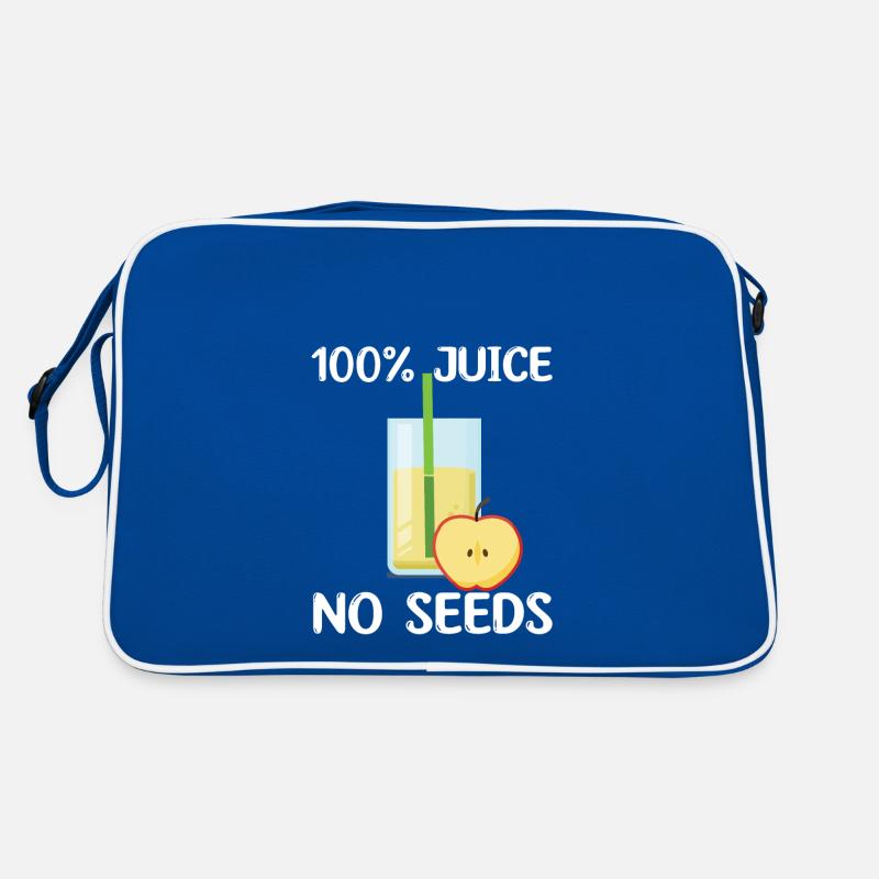 Apfelsaft Retro Tasche