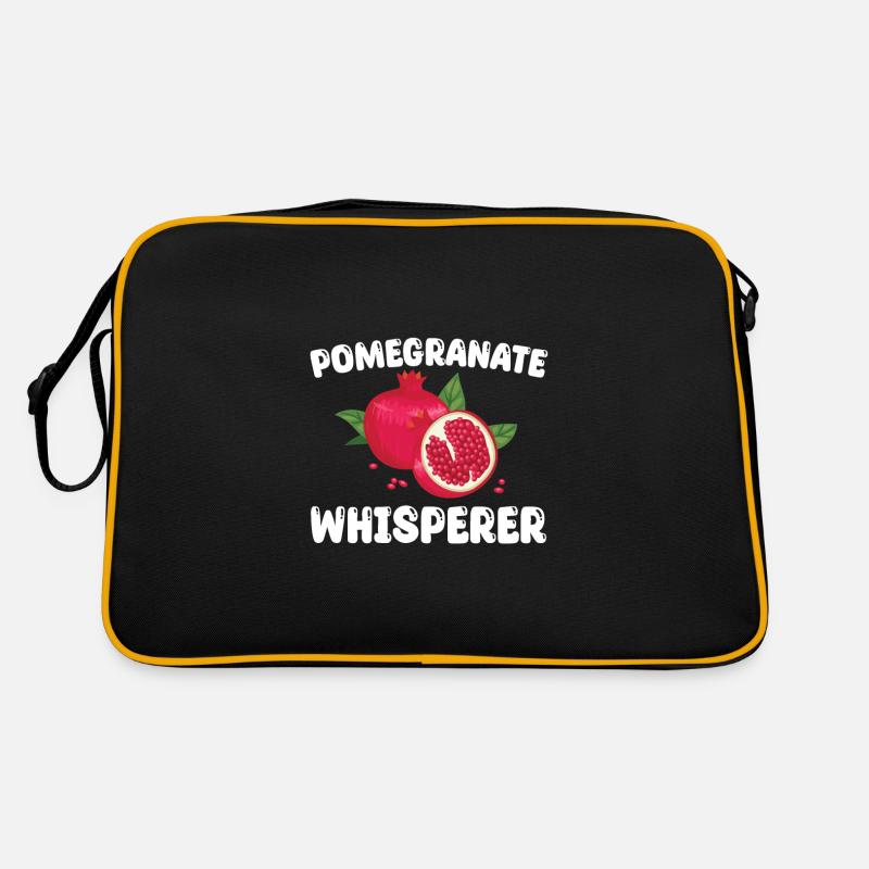 Granatapfel Flüsterer Retro Tasche