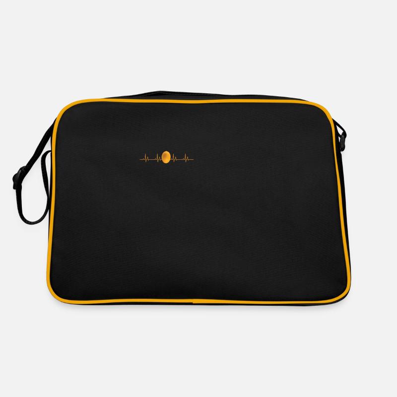 Honeydew melon heartbeat Retro Bag