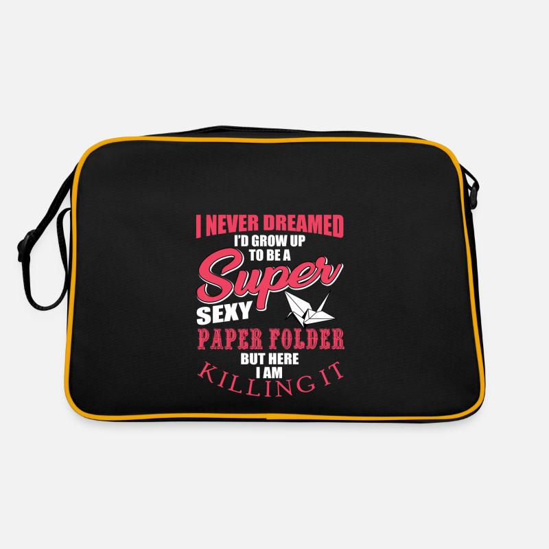 Pliage du papier Sac Retro
